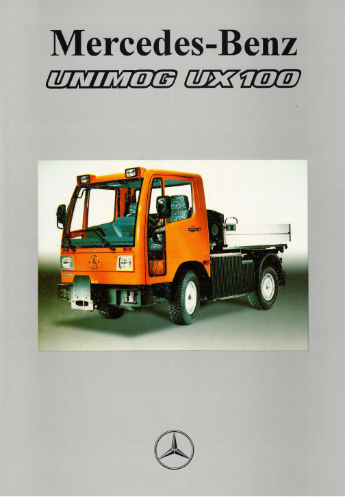 Prospekt 303 - Unimog UX 100